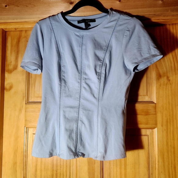White House Black Market Tops - ☘️White House Black Market Light Blue Blouse Size Extra Small